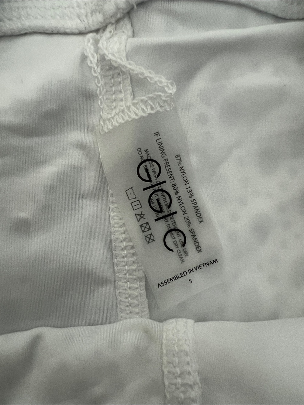 GIGI C White Eyelet Circle Skort and Crop Top Set NWT S - Picture 3 of 9